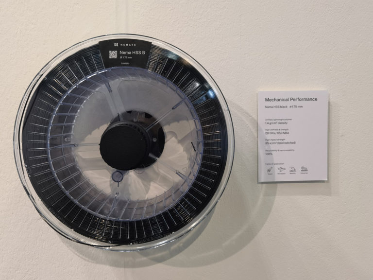 LCP 3D printing filament black