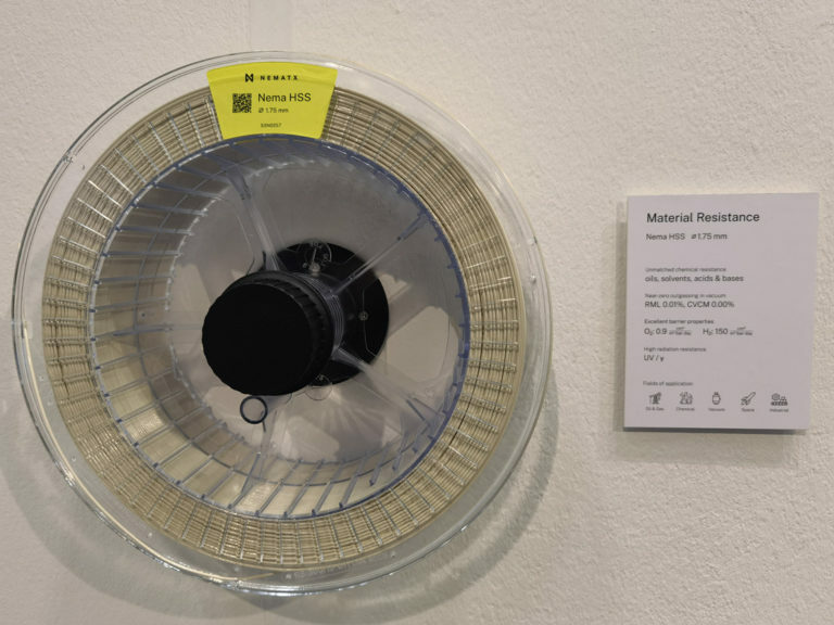 LCP 3D printing filament